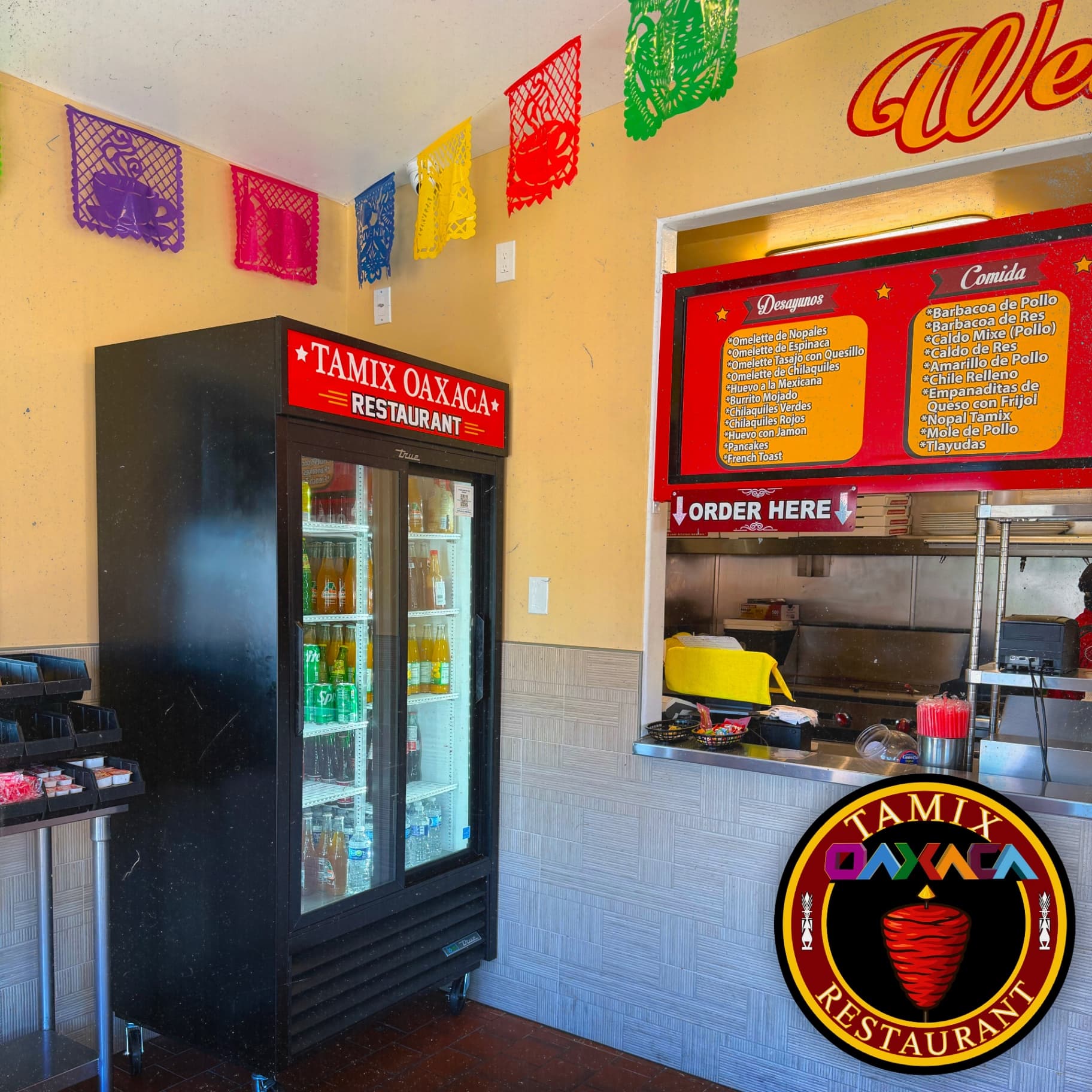 Tamix Oaxaca Interior with Beverage Cooler