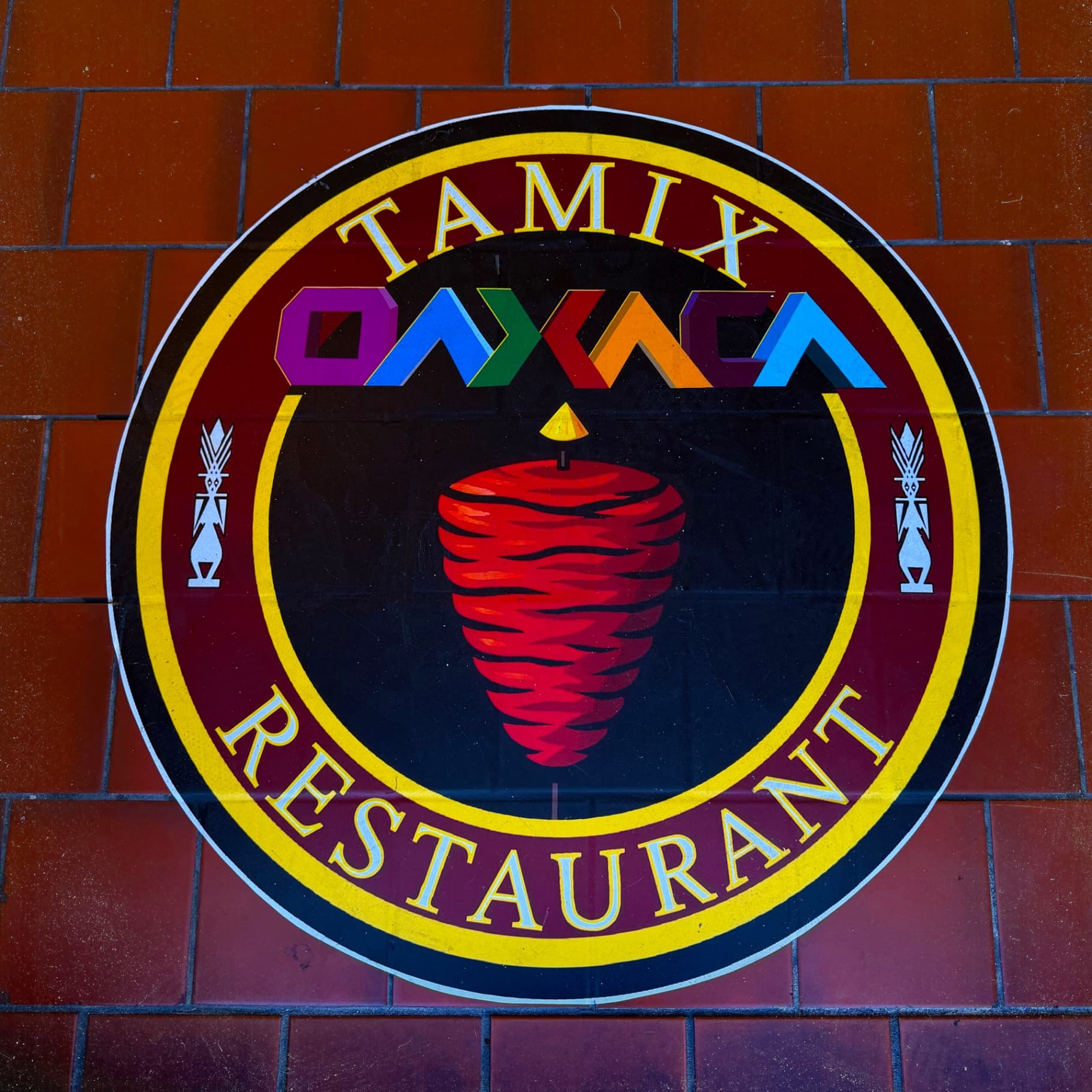 Tamix Oaxaca Logo Floor Tile Design